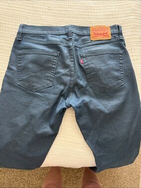 Levi's Navy Blue Back-Pocket Denim Jeans